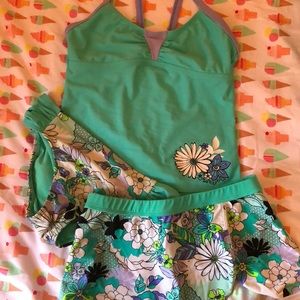 Girls Tankini with skirt
